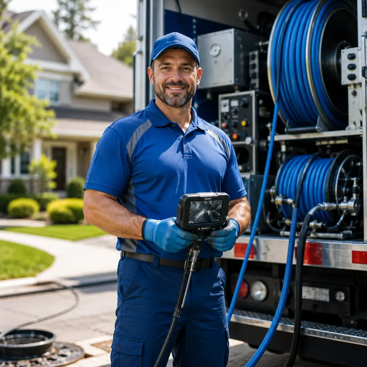 Local outdoor drain cleaning specialists in Jefferson, MD
